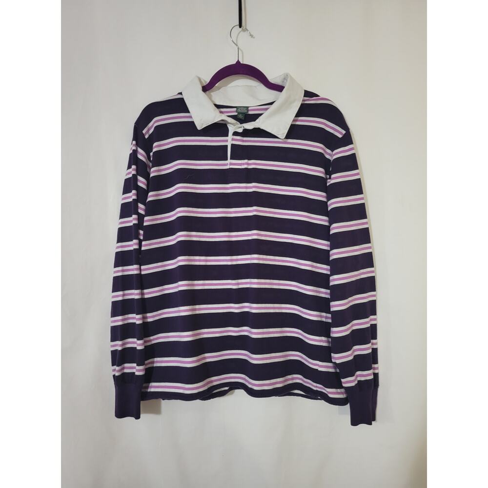 Wild Fable Long Sleeve Striped‎ Blouse Size M